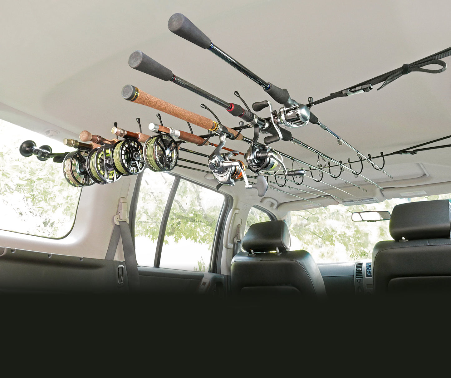 RodMounts Interior Rod Carrier - ROD-UP For Trucks - RUPTS - The Fly Shack Fly  Fishing